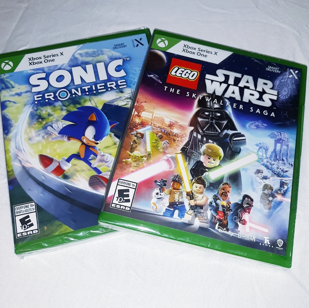 Xbox Series X Game Bundle - Sonic Frontiers/Star Wars